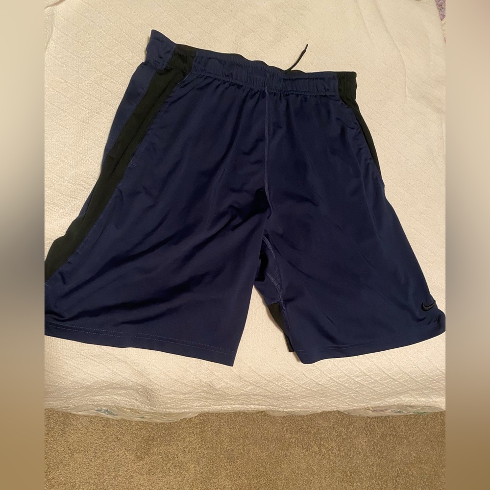 Blue Nike Athletic Shorts